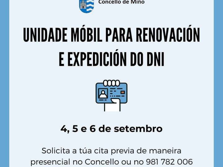 UNIDAD MÓVIL DEL DNI 