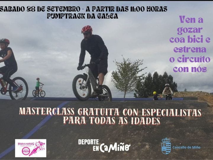 MASTERCLASS EN EL PUMP TRACK DE A GALEA